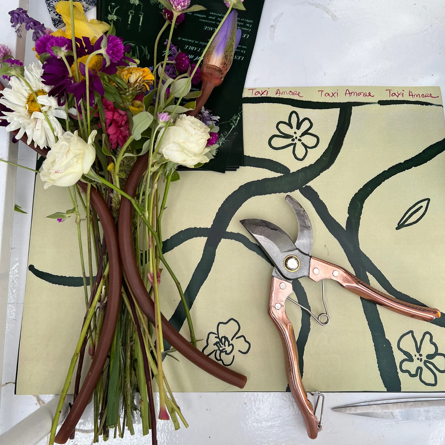 Atelier composition florale