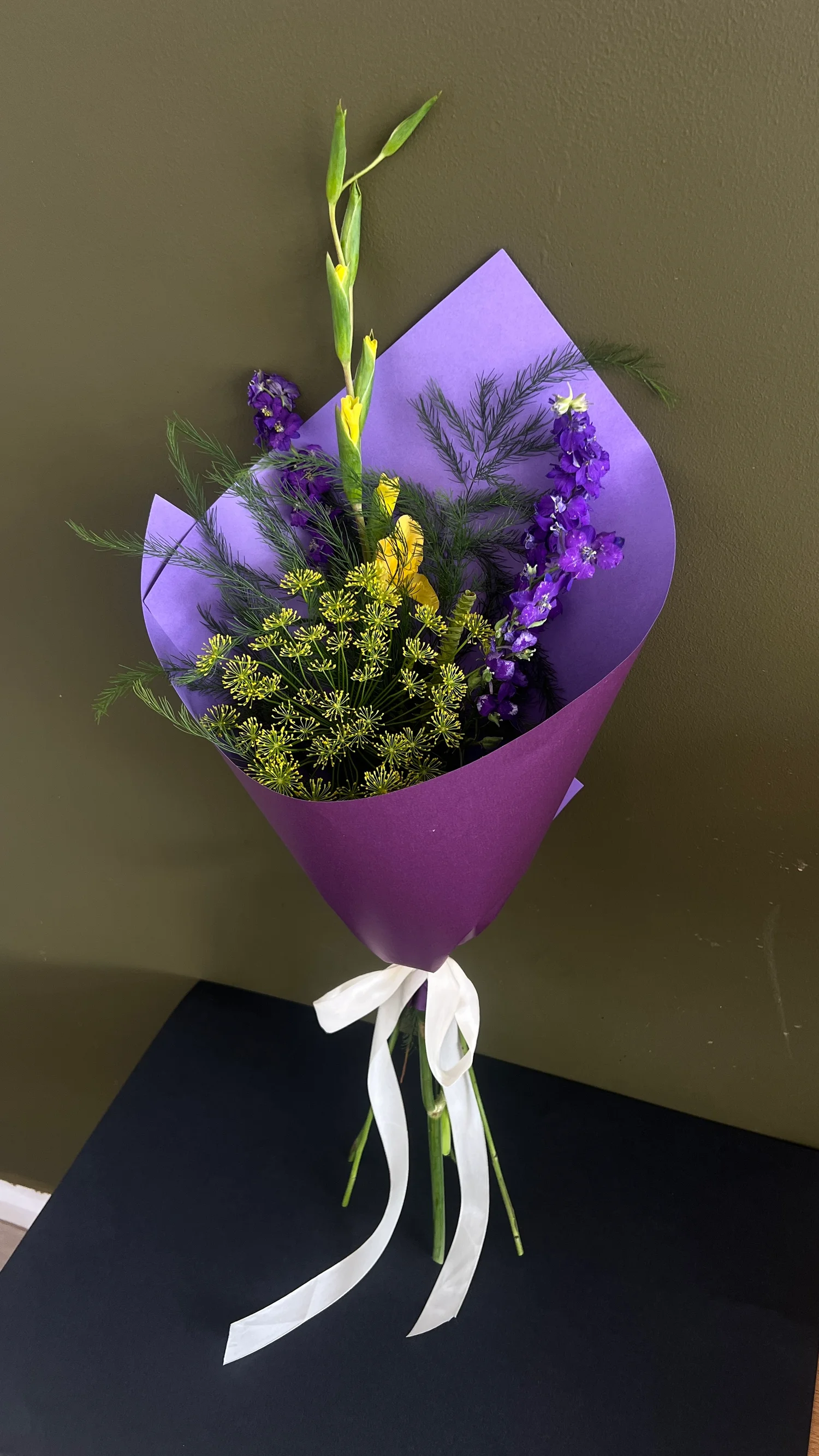 Bouquet minimaliste